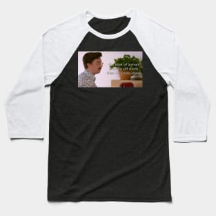 BDG: Biting off more than you can chew Baseball T-Shirt